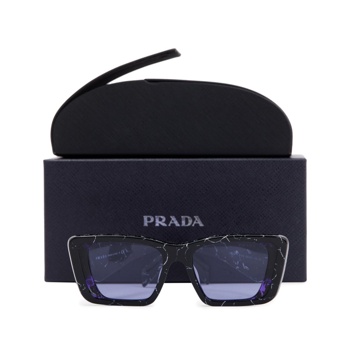 PRADA SPR 08Y-F Cat-Eye Symbole Sunglasses
