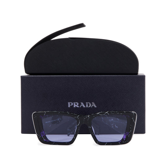 PRADA SPR 08Y-F Cat-Eye Symbole Sunglasses
