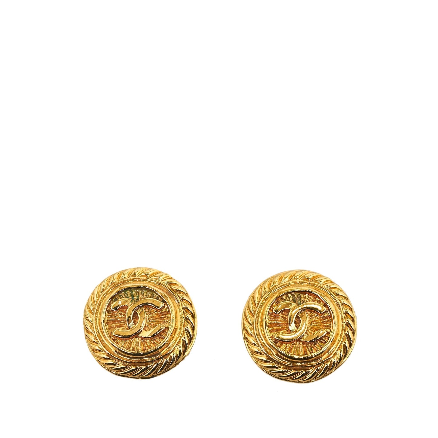 Luxury Chanel CC Clip On Earrings Costume Earrings