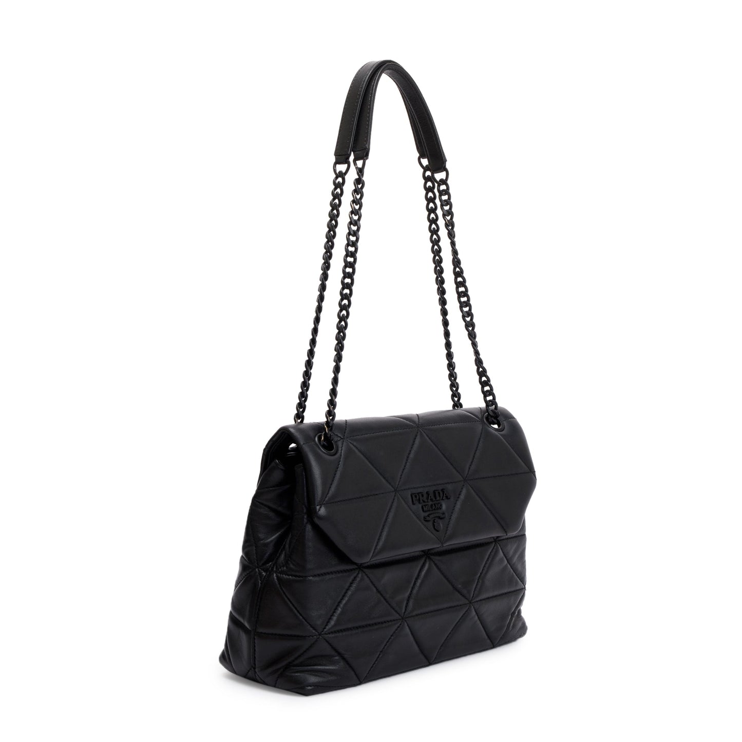 Prada 2020 Black Nappa Leather Spectrum Bag
