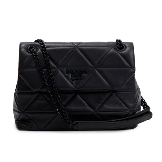 Prada 2020 Black Nappa Leather Spectrum Bag