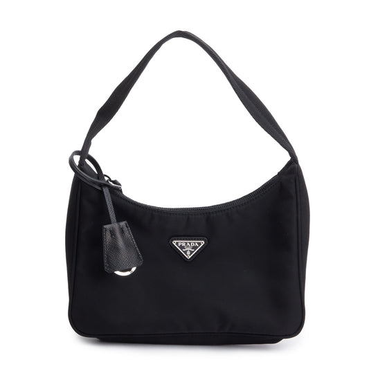 Prada 2020 Black Re-Edition 2000 Re-Nylon Mini Bag