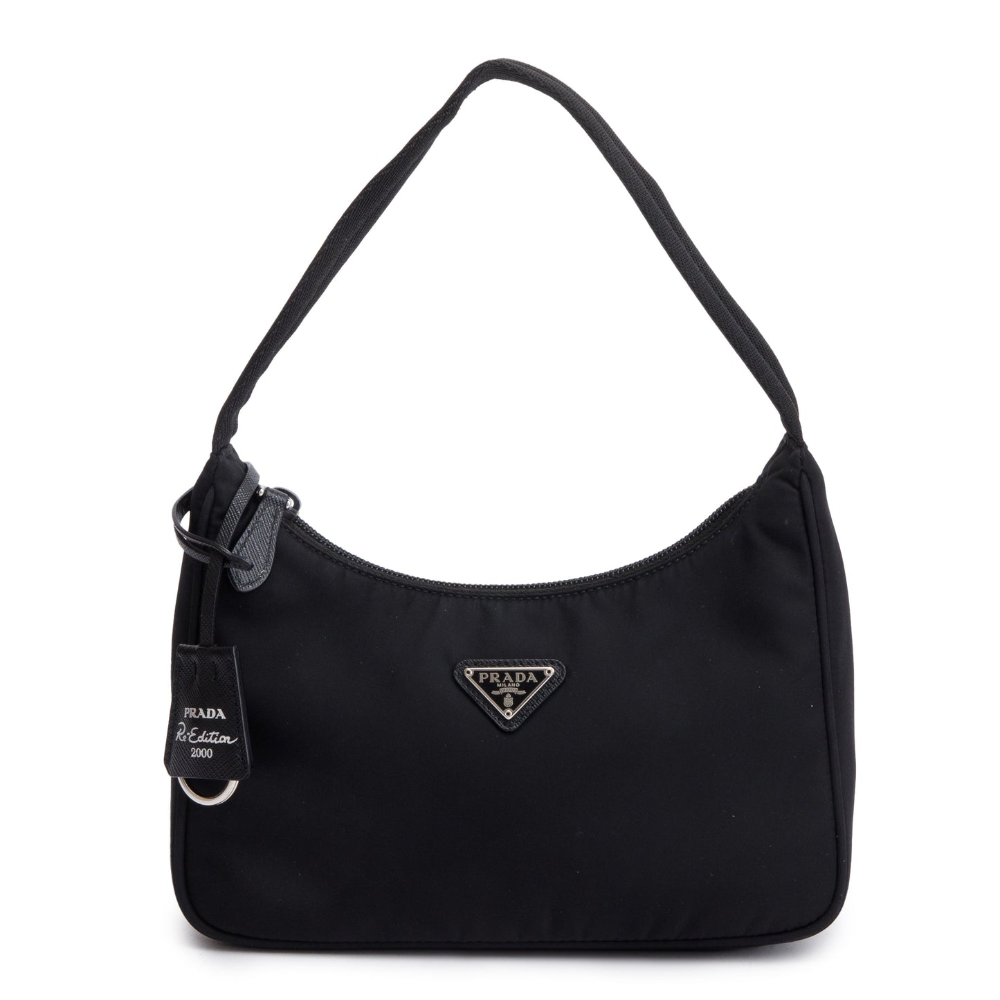 Prada 2021 Black Re-Edition 2000 Re-Nylon Mini Bag
