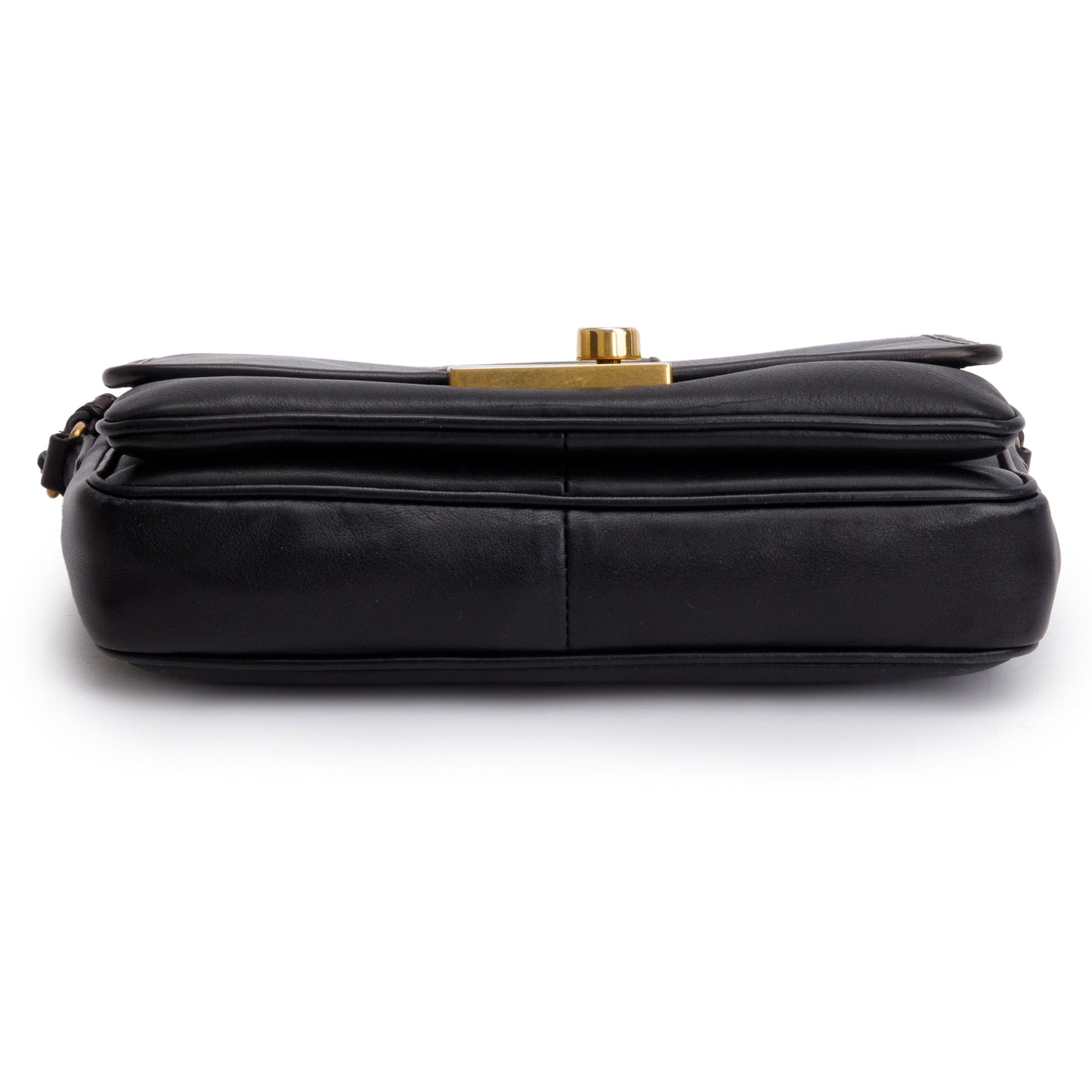 Prada Black Nappa Leather Sound Crossbody Bag