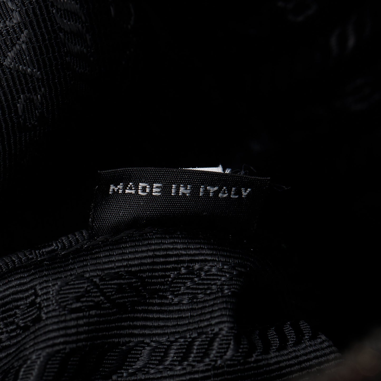 Prada Black Re-Edition 2000 Nylon Messenger Bag