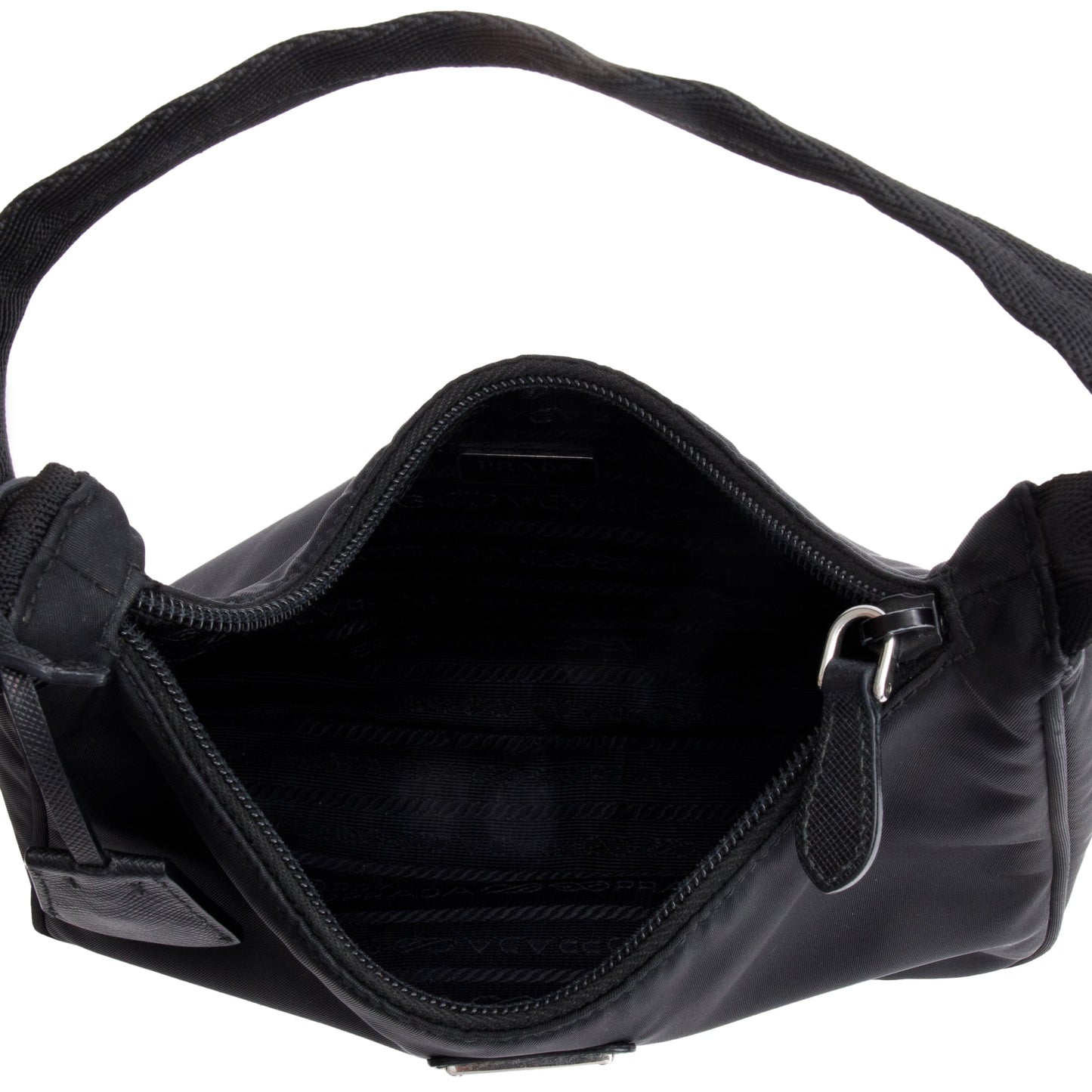 Prada Black Re-Edition 2000 Re-Nylon Mini Bag