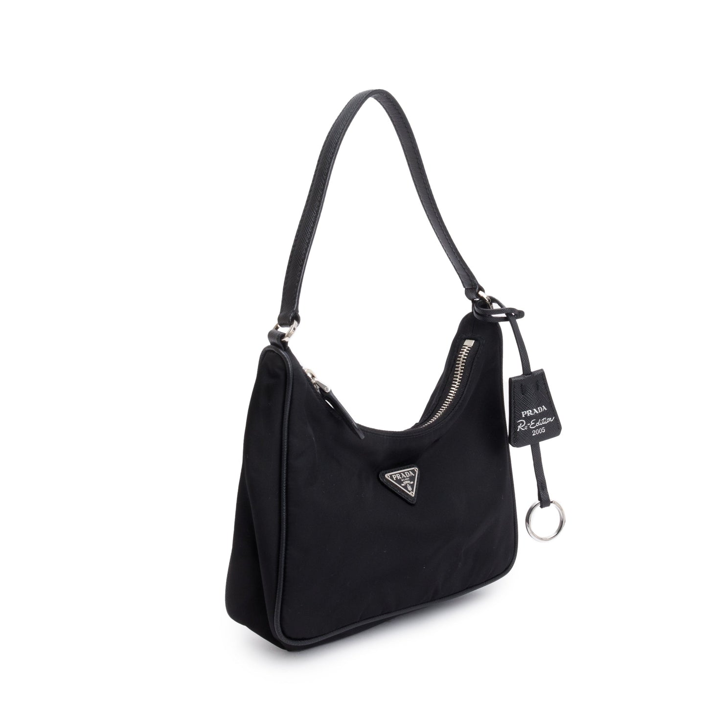 Prada Black Re-Edition 2005 Re-Nylon Mini Bag