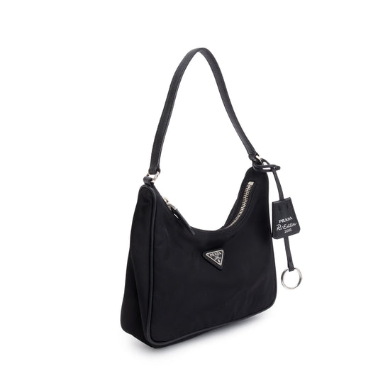 Prada Black Re-Edition 2005 Re-Nylon Mini Bag