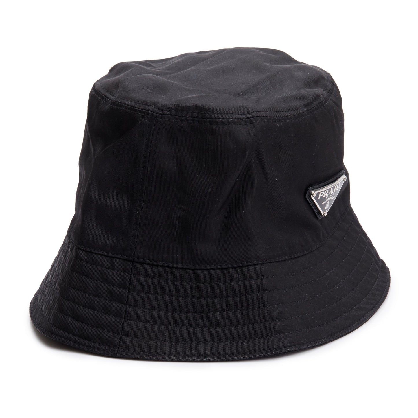 Prada Black Re-Nylon Bucket Hat