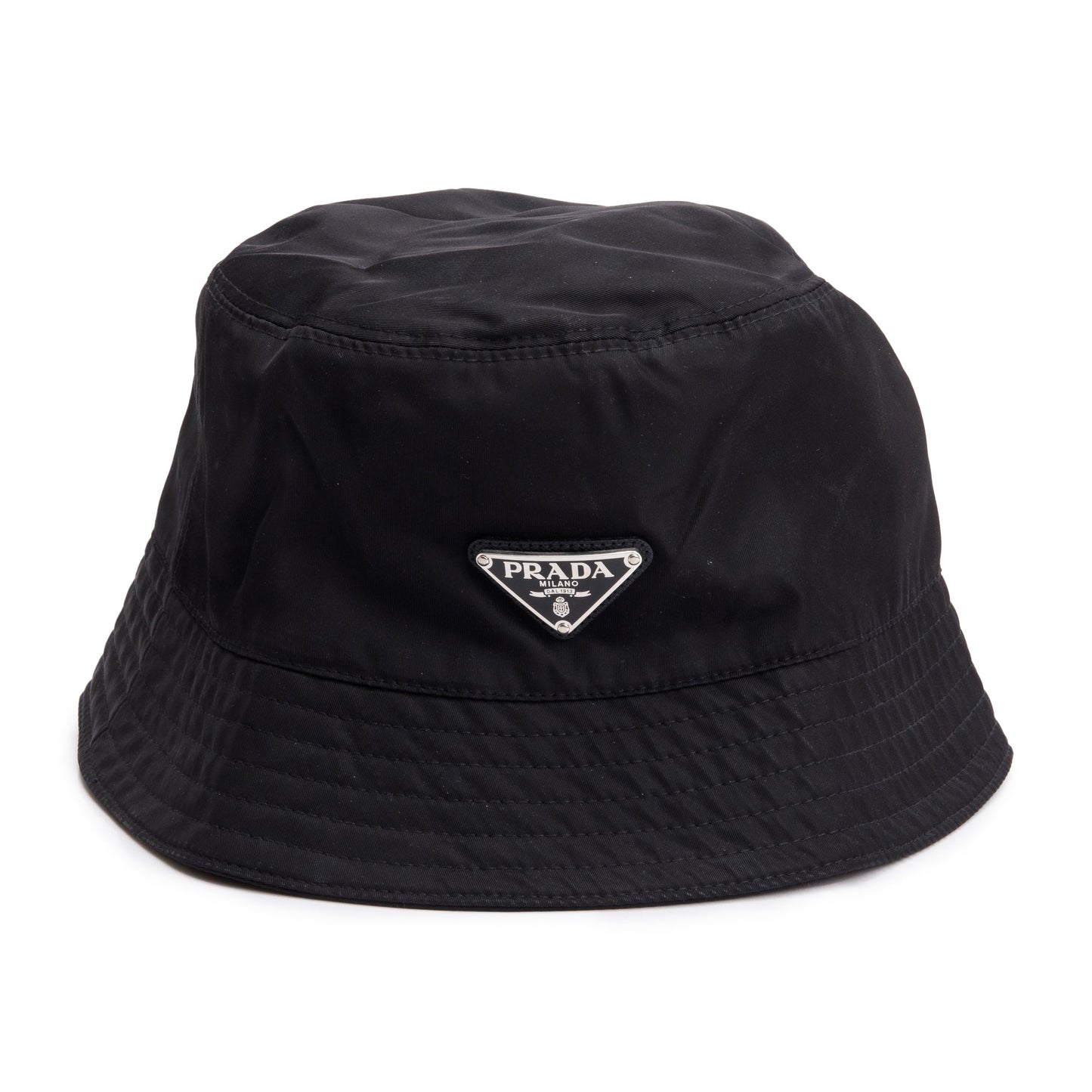 Prada Black Re-Nylon Bucket Hat