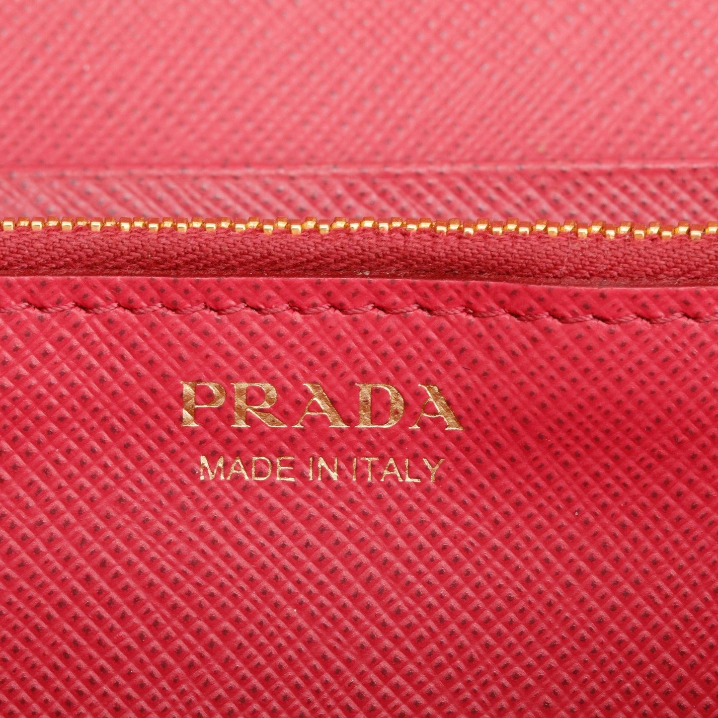 Prada Black Saffiano Leather Continental Wallet
