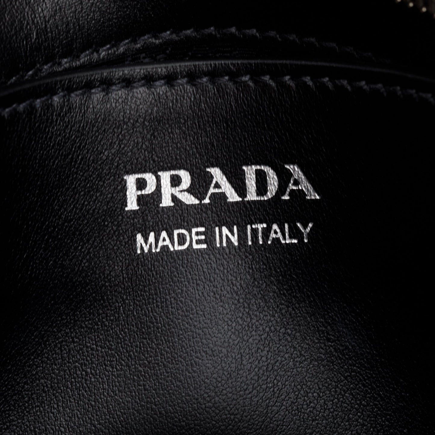 Prada Black Saffiano Lux Mini Monochrome Top Handle Tote