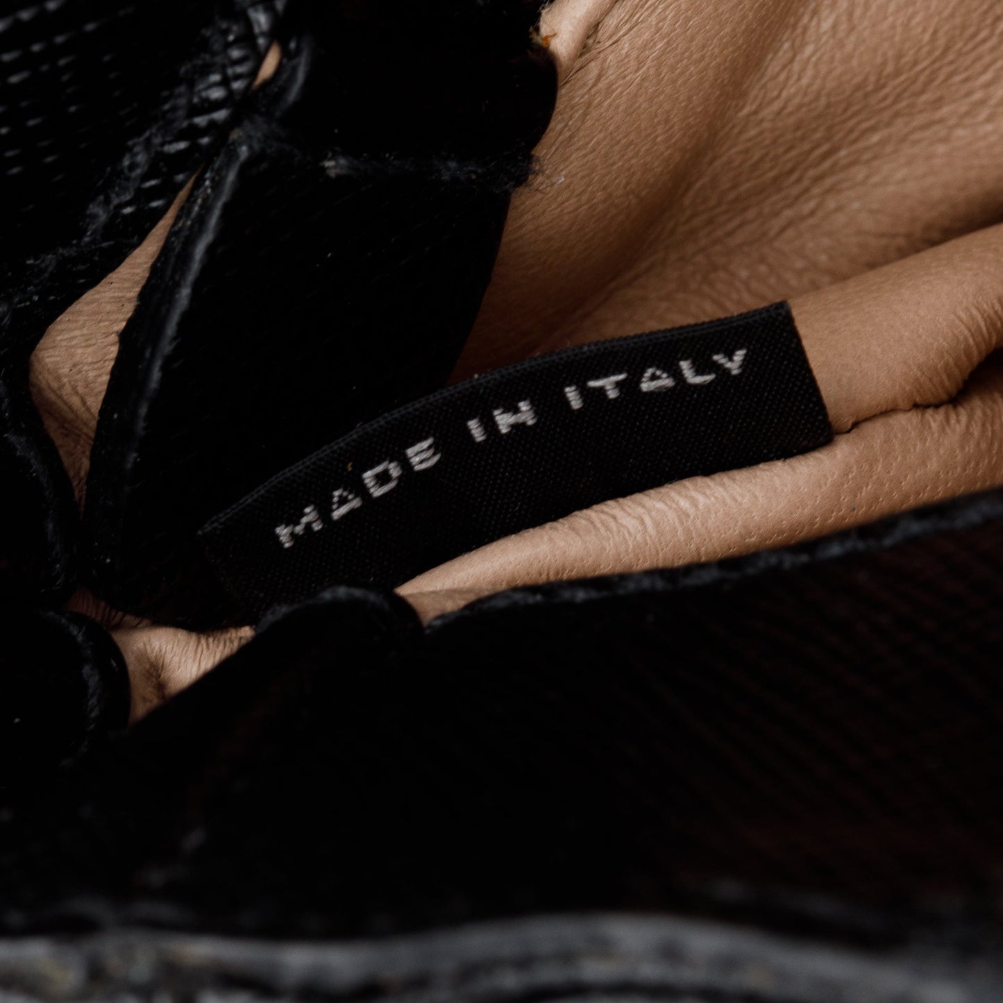 Prada Black Saffiano Top55 Handle Tote