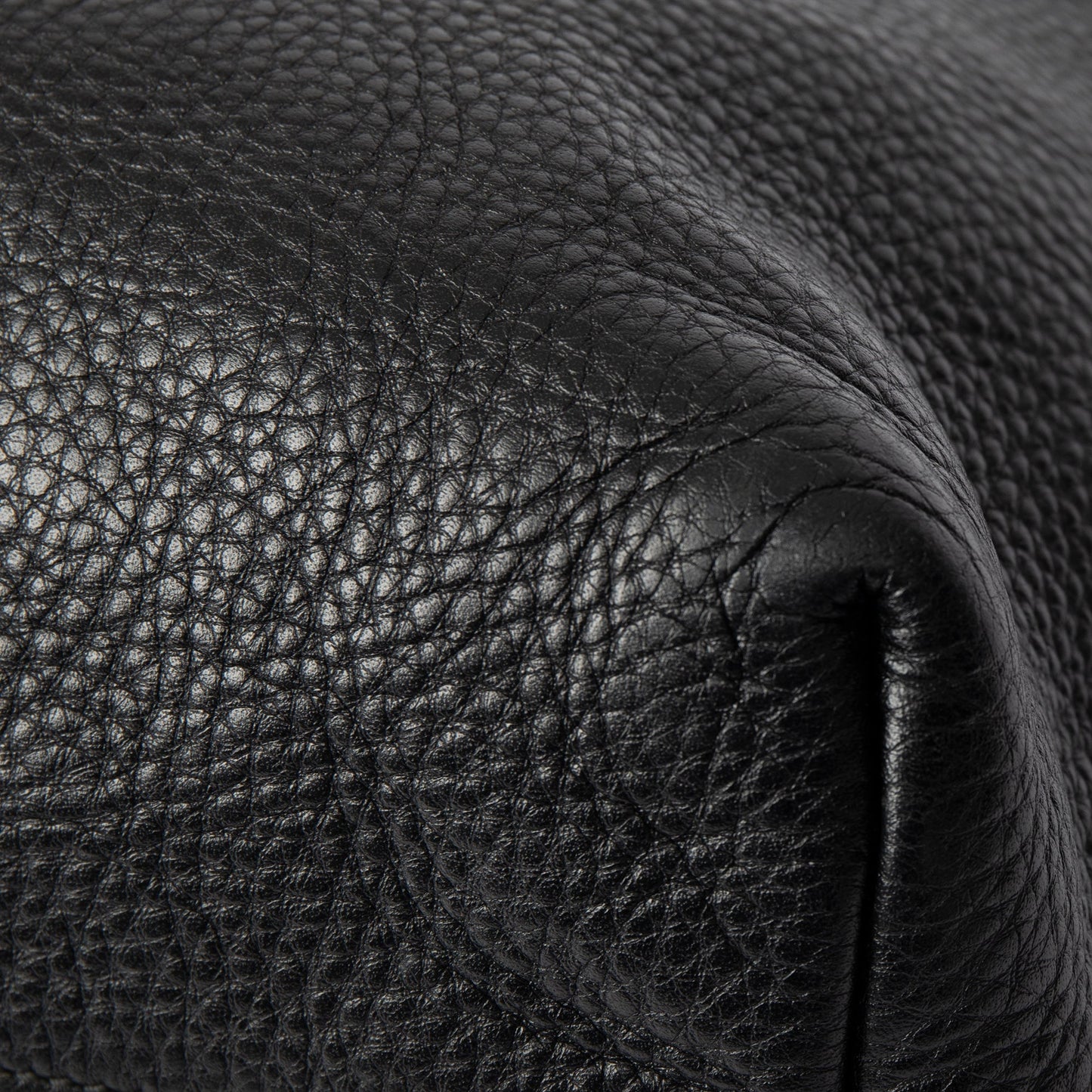 Prada Black Vitello Daino Shopping Tote