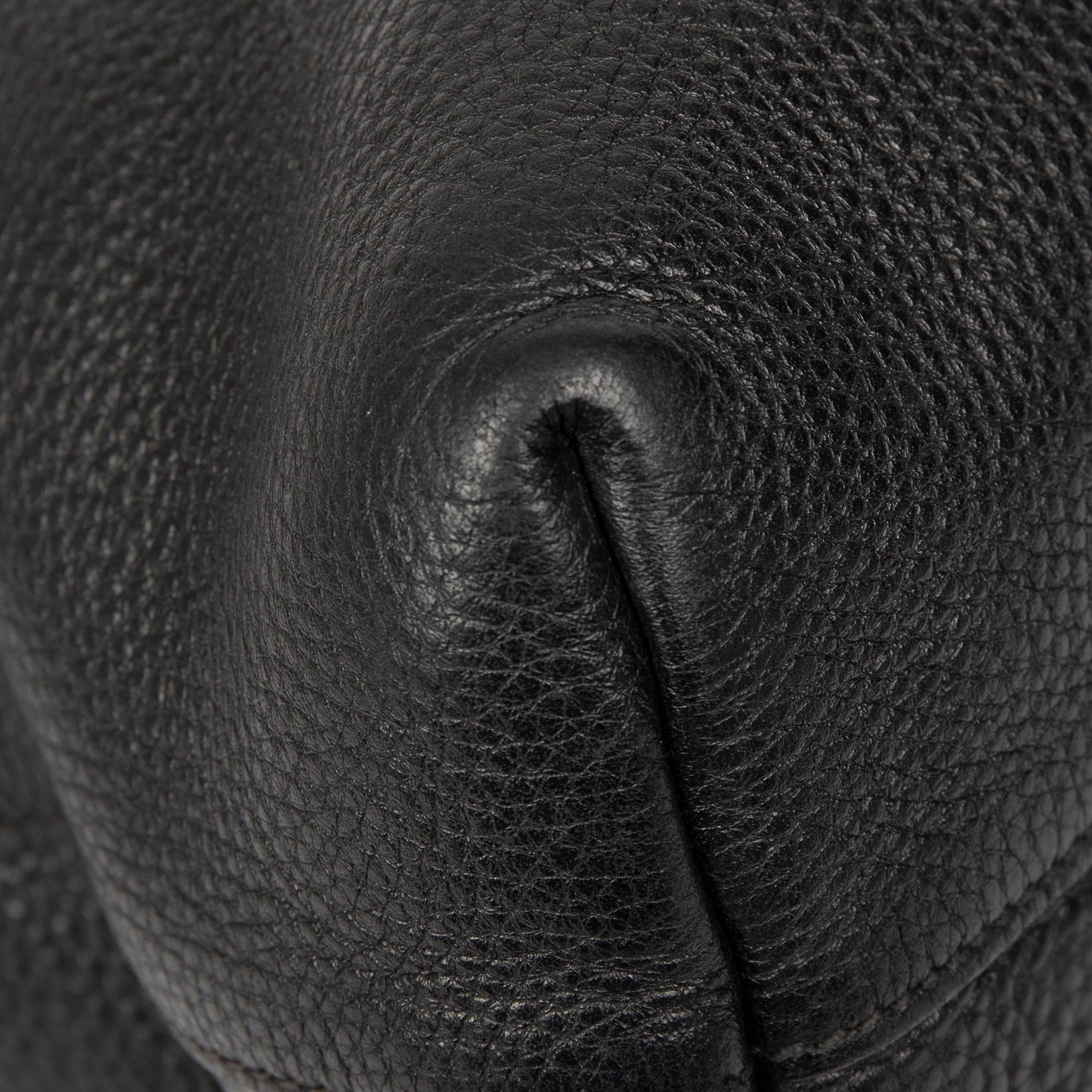 Prada Black Vitello Daino Shopping Tote