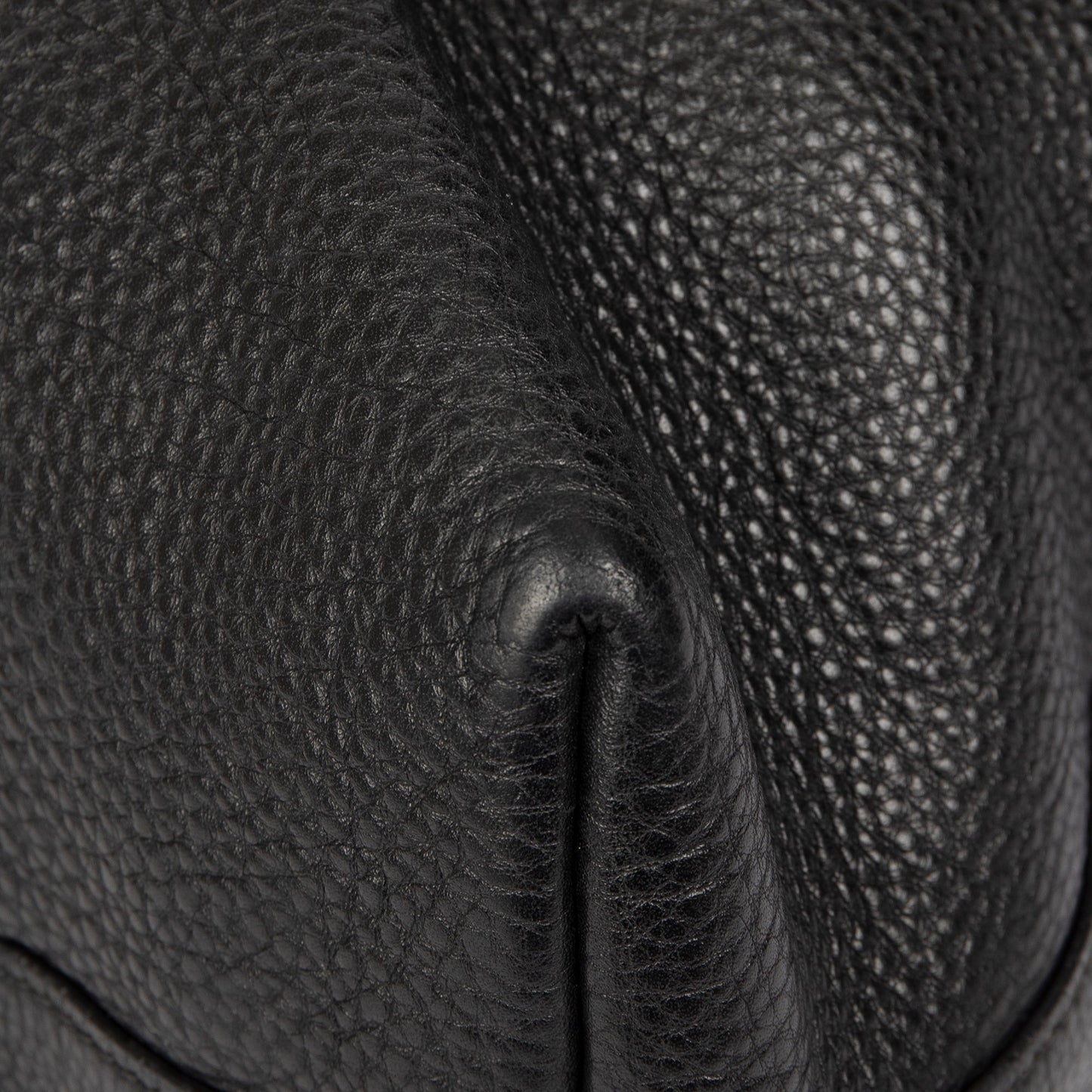 Prada Black Vitello Daino Shopping Tote