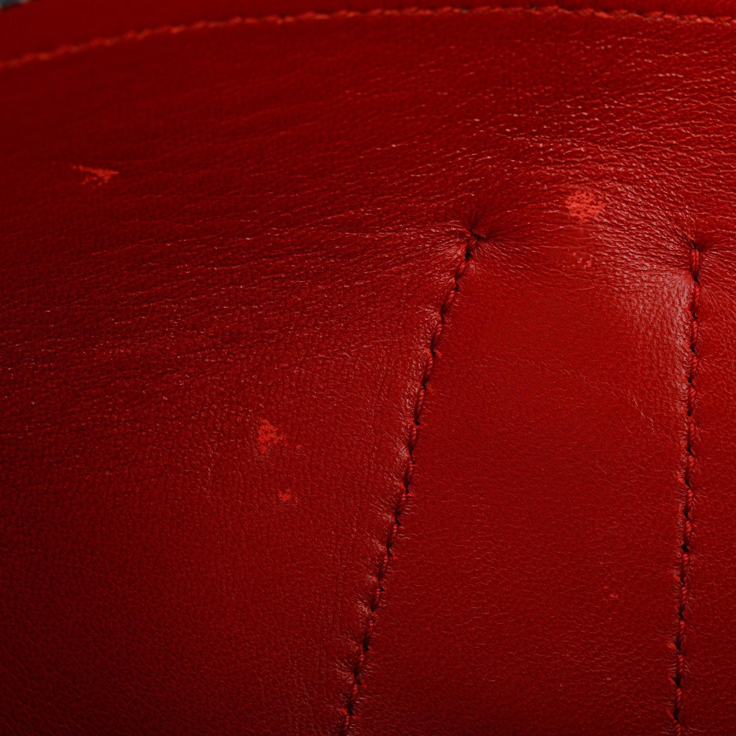 Prada Black/Red Saffiano Vernice Shiny Medium Cuir Double Tote