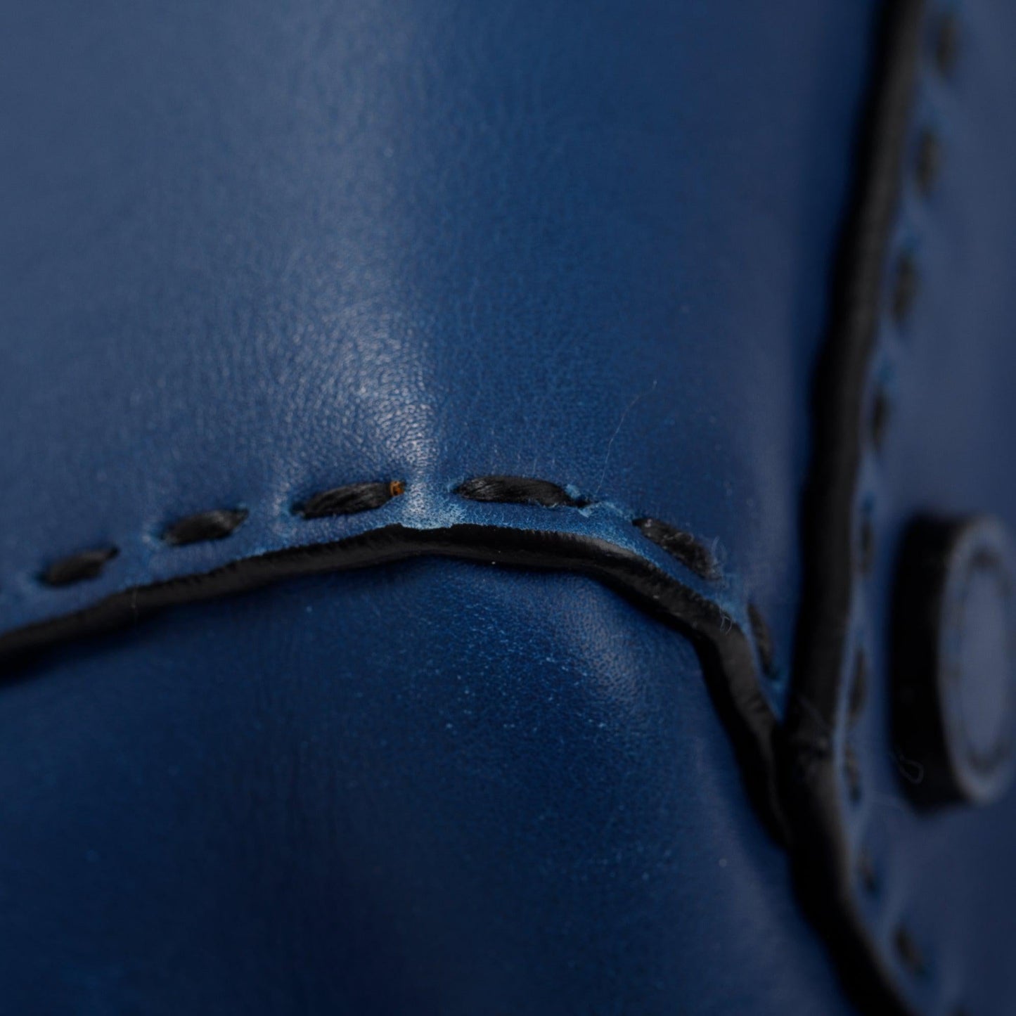 Prada Blue City Calf Small Twin Pocket Tote