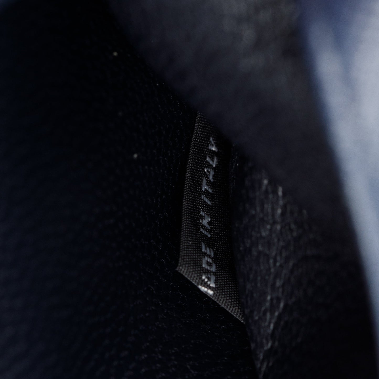 Prada Blue Saffiano Leather Bi-Fold Wallet
