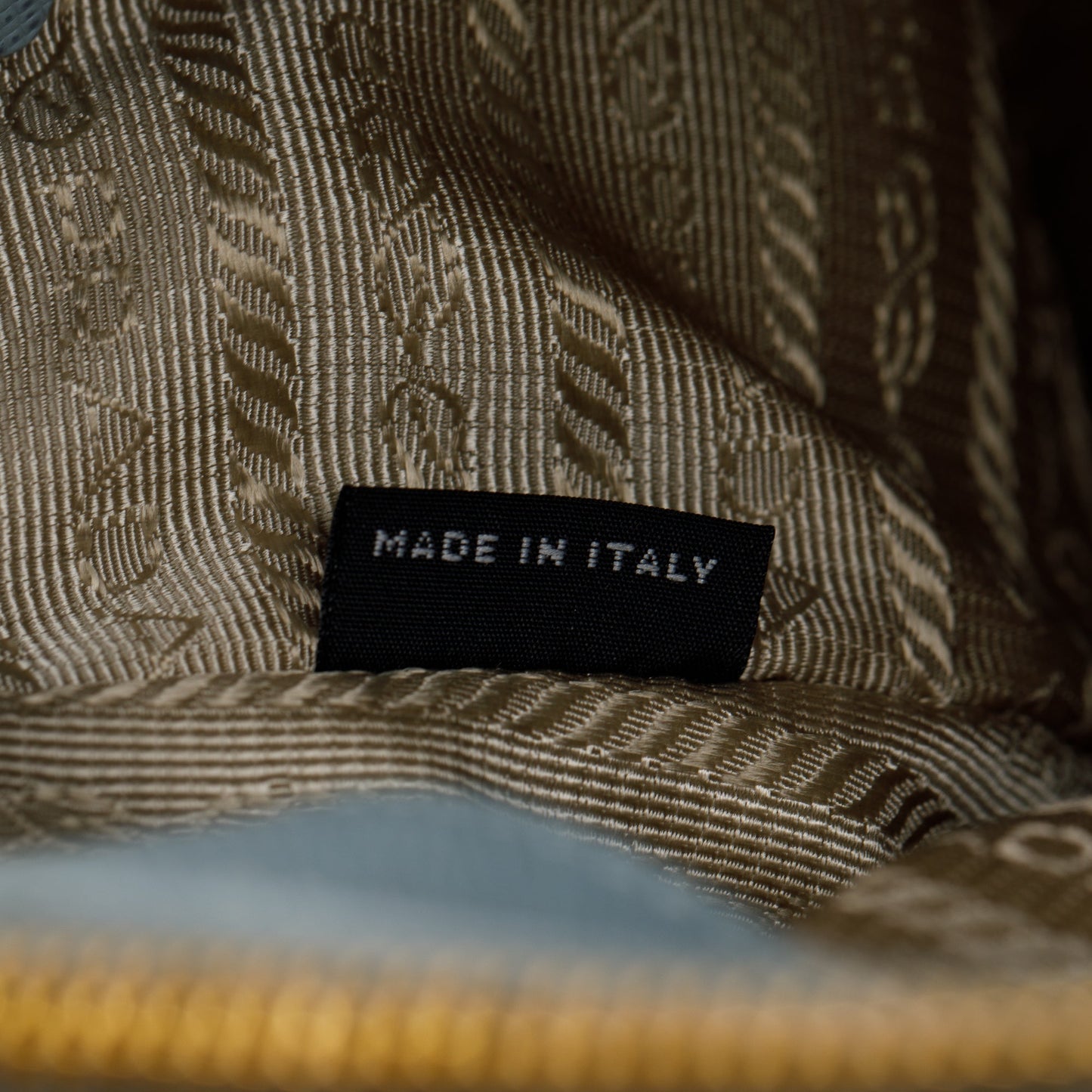 Prada Blue Saffiano Lux Medium Tote