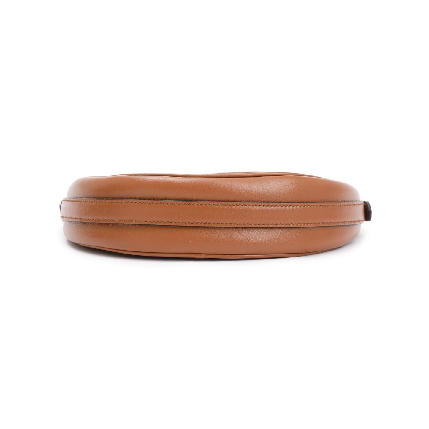 Prada Cognac Nappa Leather Arque Shoulder Bag