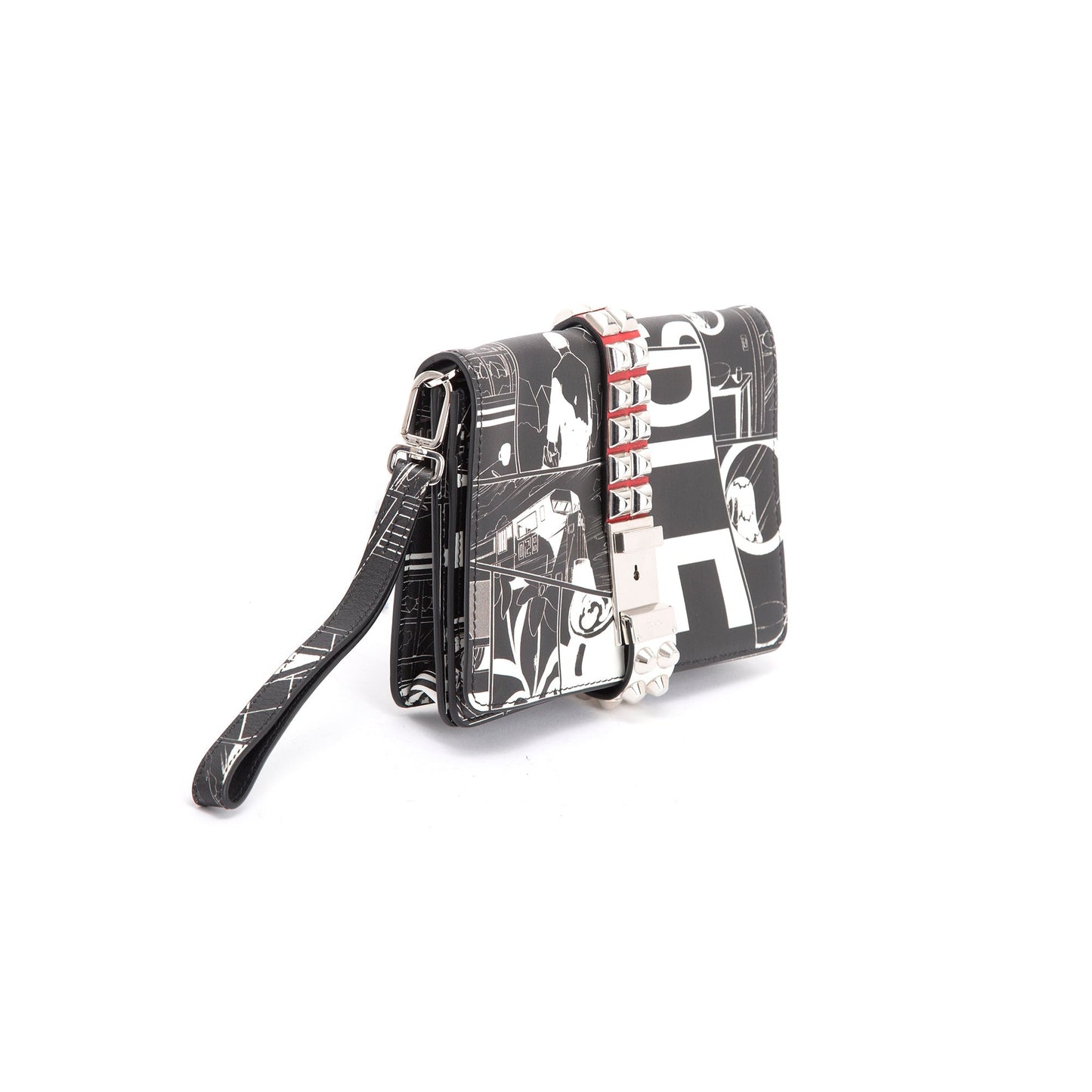 Prada Comic Elektra Wristlet Clutch