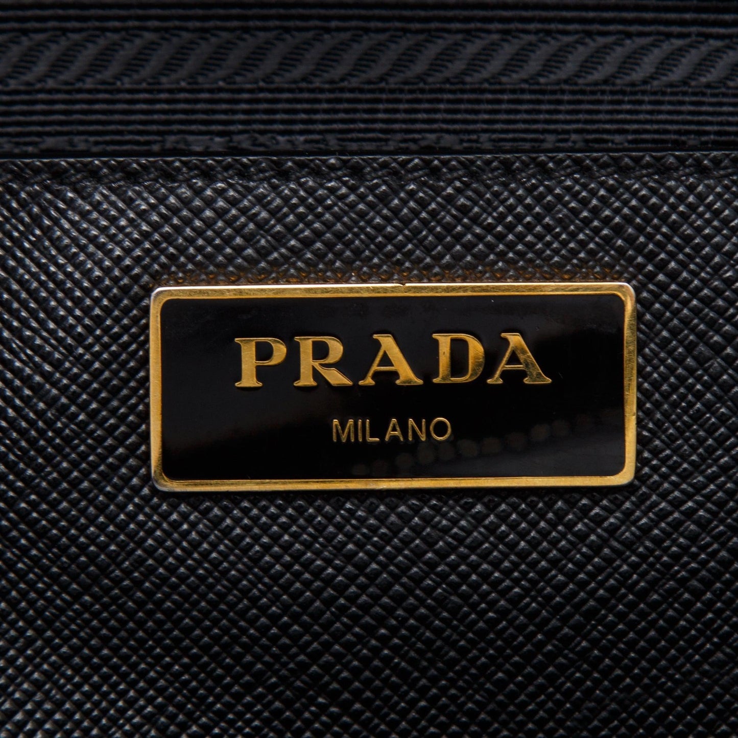Prada Large Saffiano Double Zip Galleria Tote