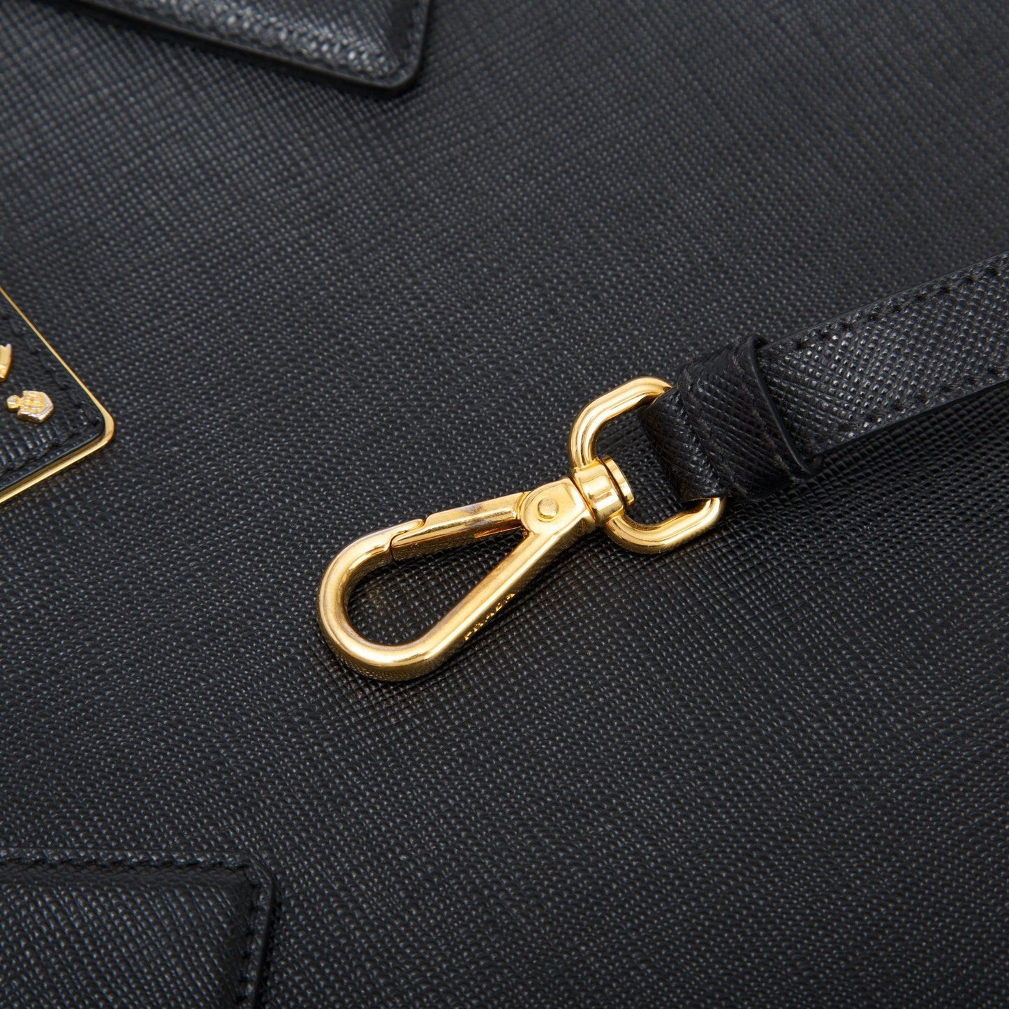 Prada Large Saffiano Double Zip Galleria Tote