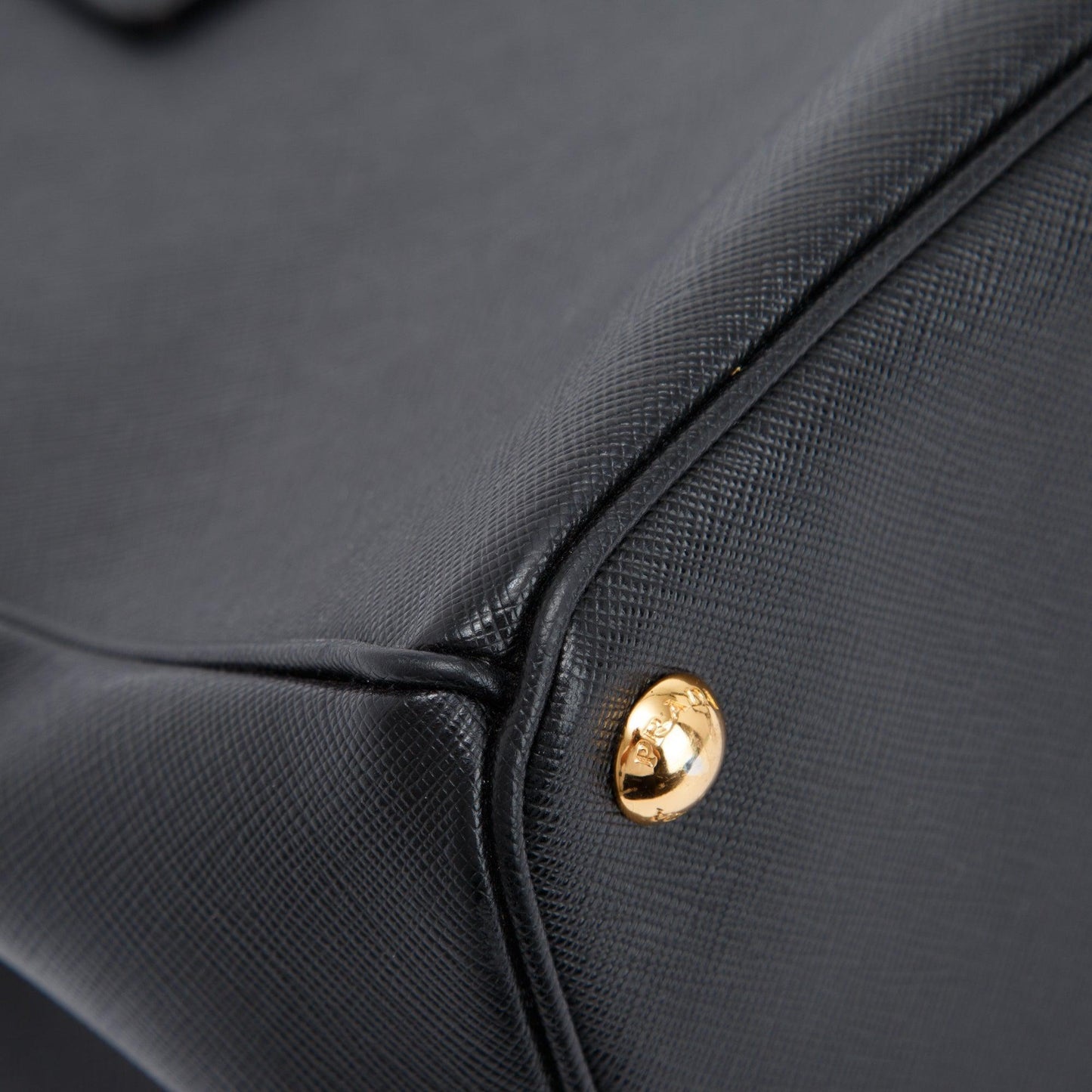 Prada Large Saffiano Double Zip Galleria Tote