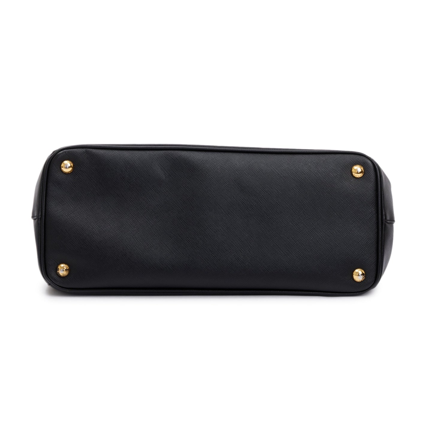 Prada Large Saffiano Lux Double Zip Galleria Tote