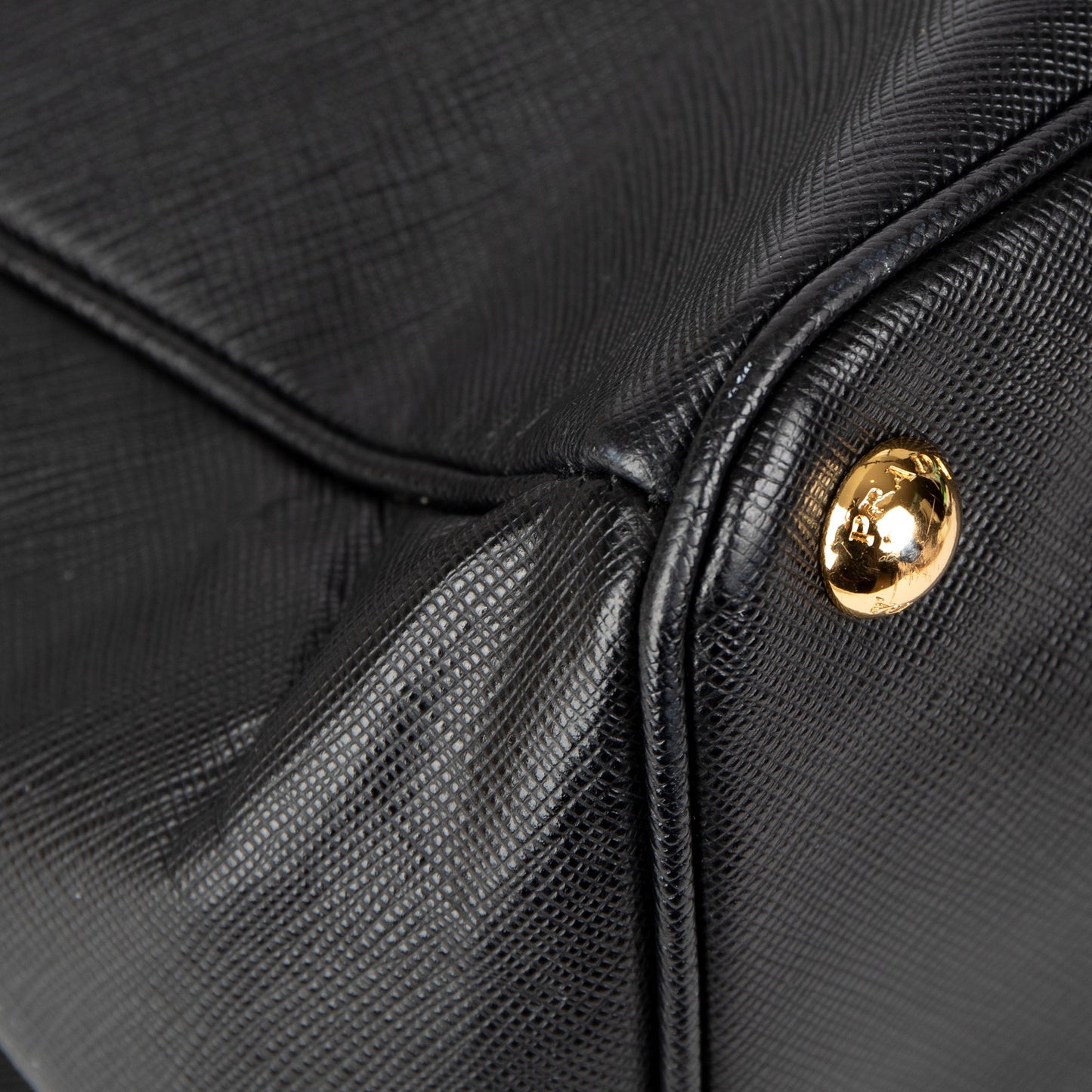 Prada Large Saffiano Lux Galleria Double Zip Tote