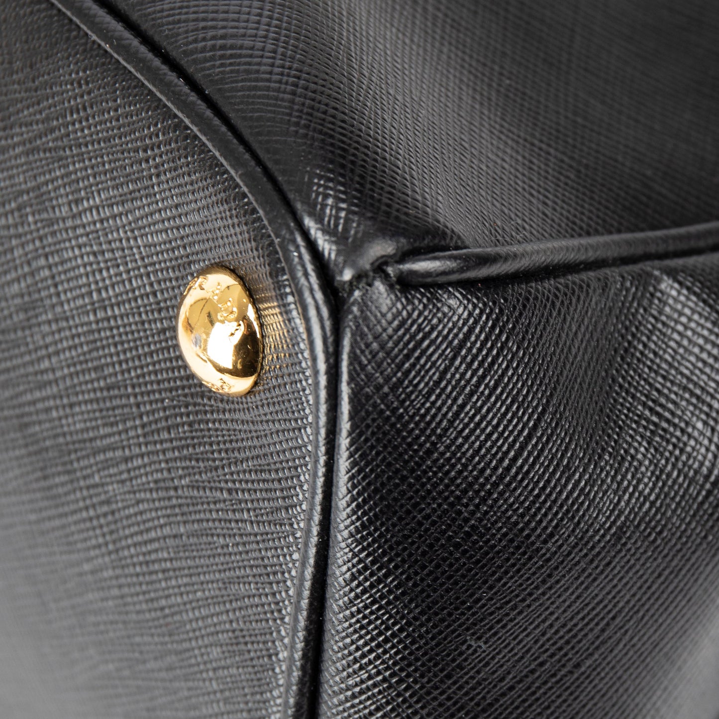Prada Large Saffiano Lux Galleria Double Zip Tote