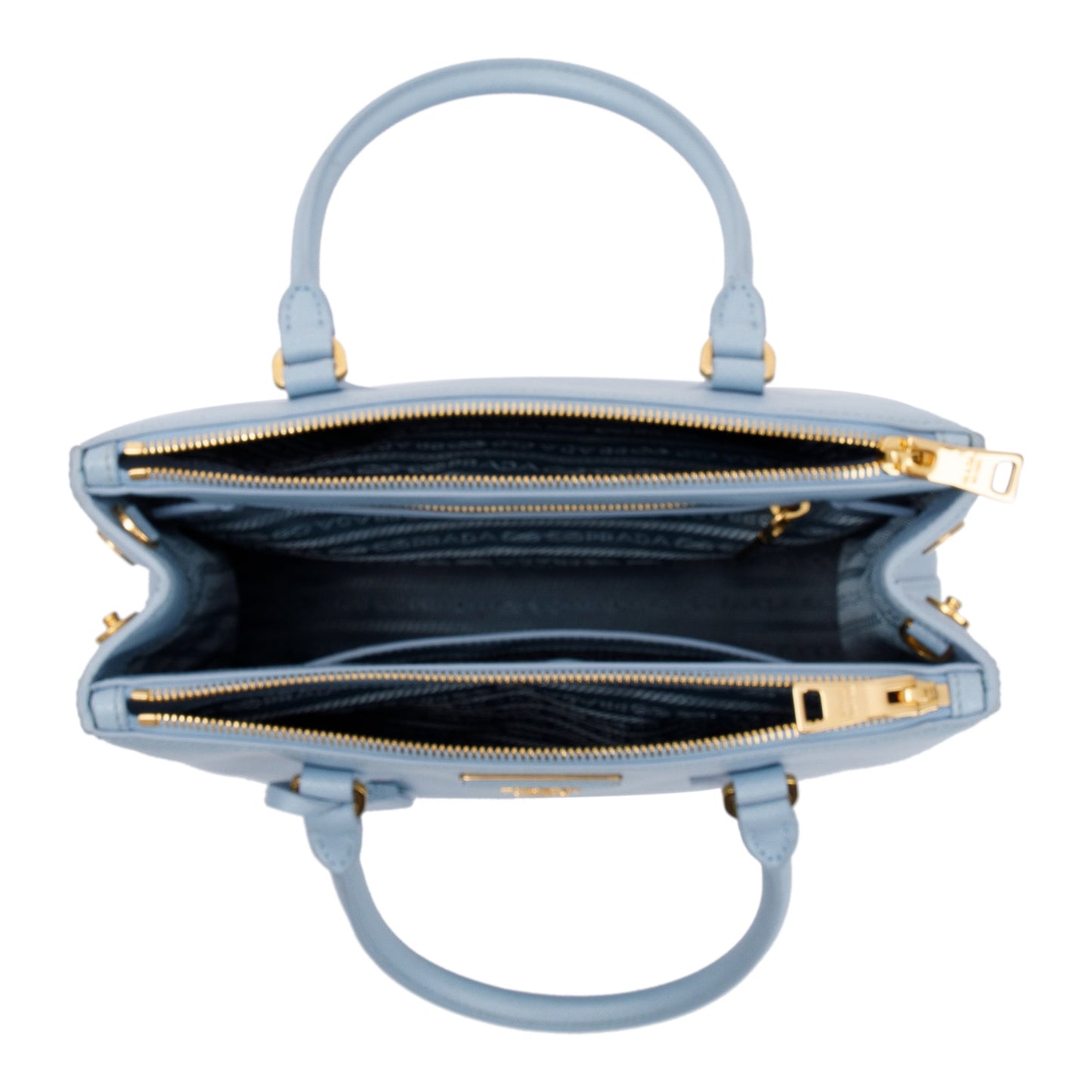 Prada Medium Saffiano Lux Galleria Double Zip Tote