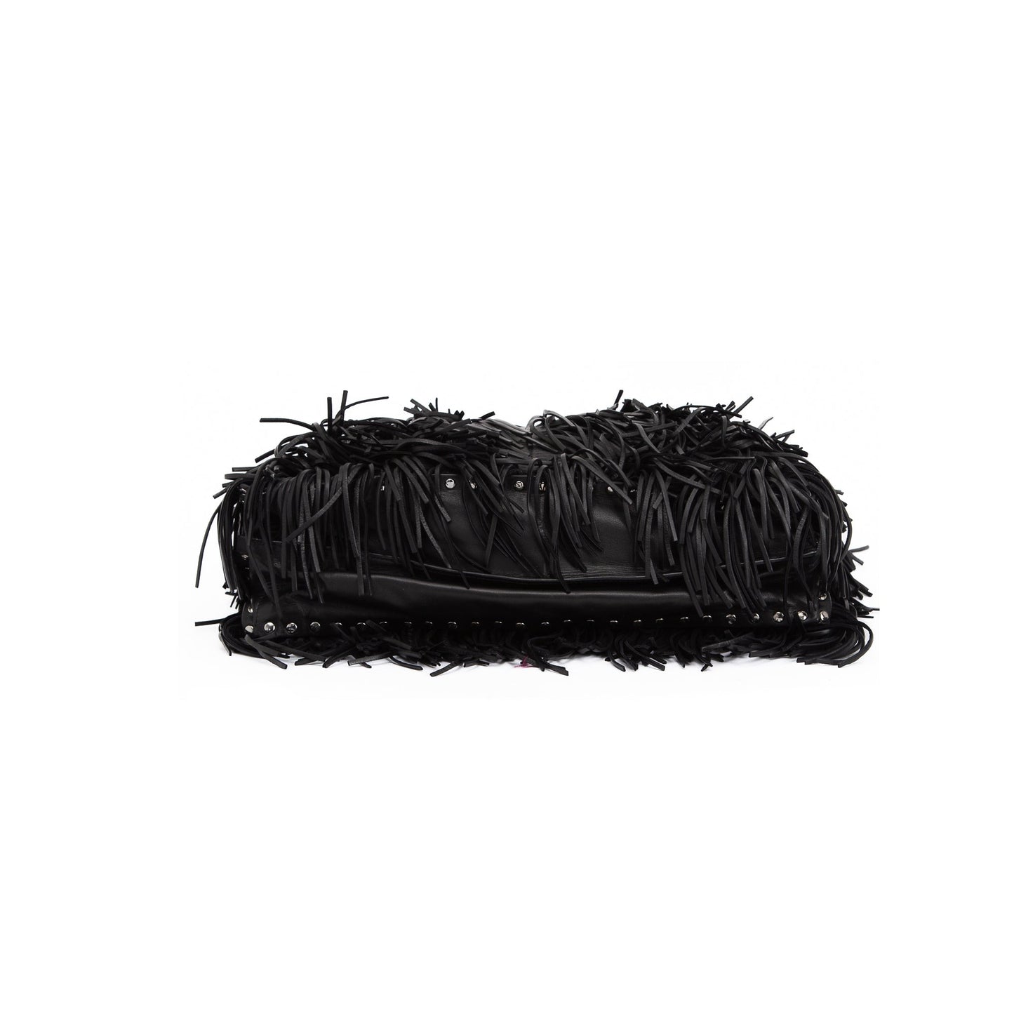 Prada Nappa Leather Fringe Tote