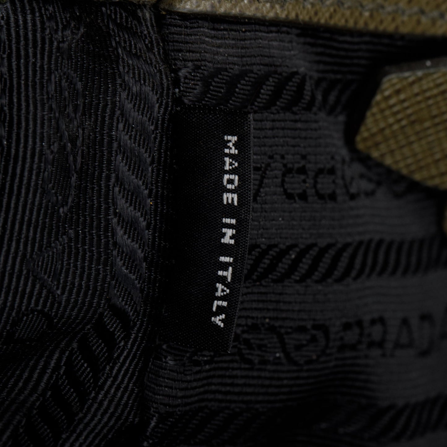 Prada Olive Green Saffiano Lux Large Double Zip Galleria Tote