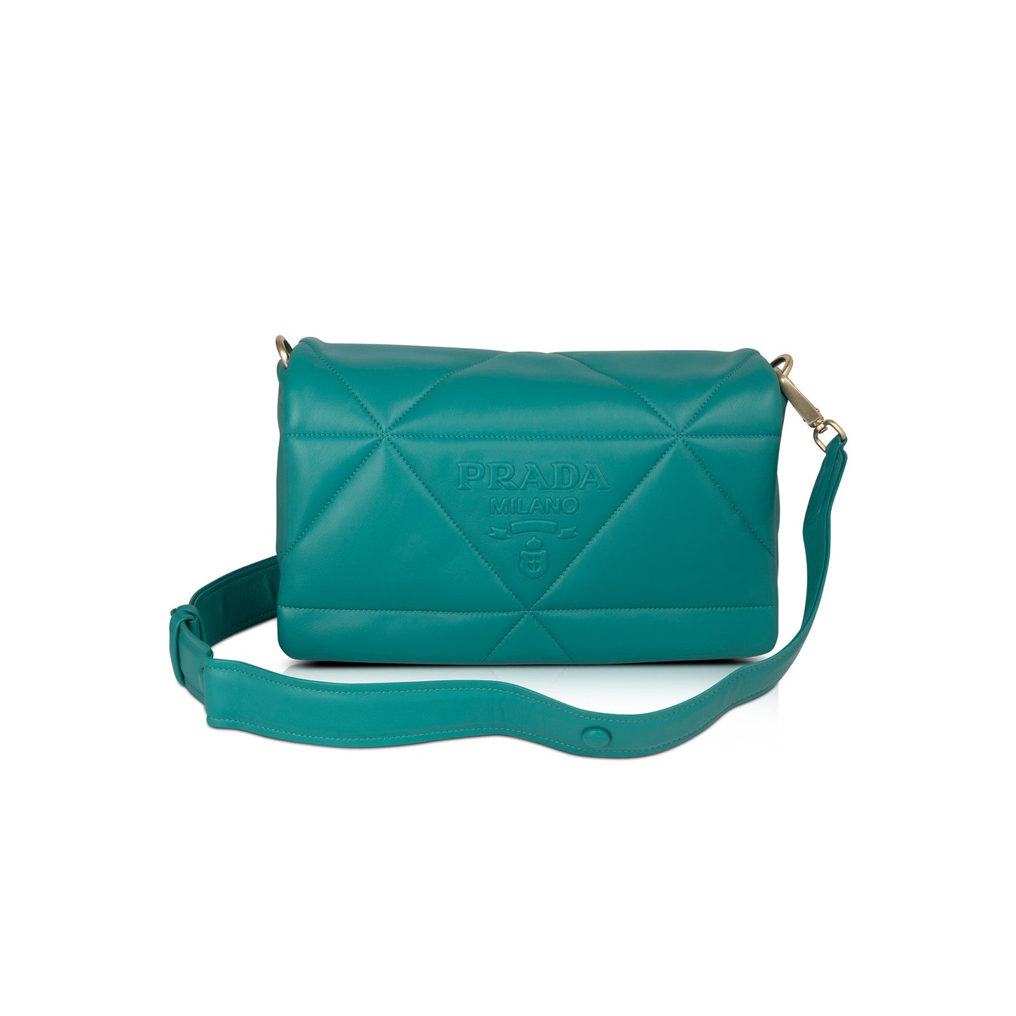 Prada Padded Nappa Leather Chain Shoulder Bag