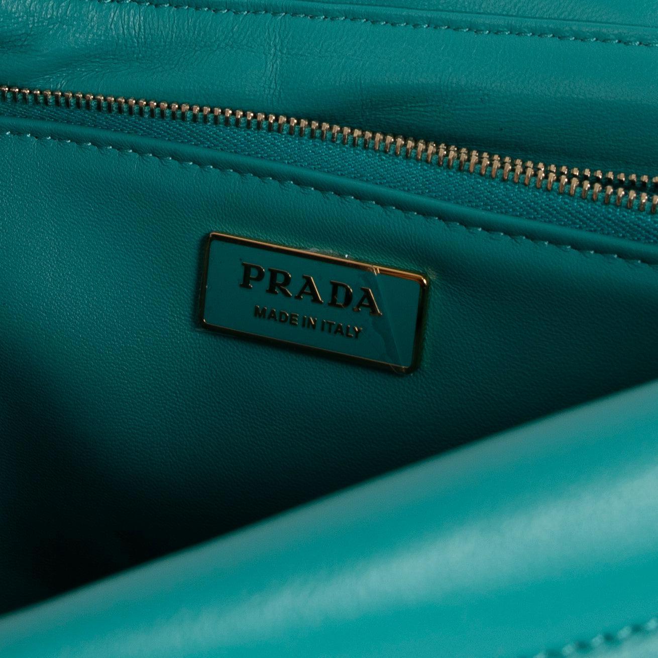 Prada Padded Nappa Leather Chain Shoulder Bag