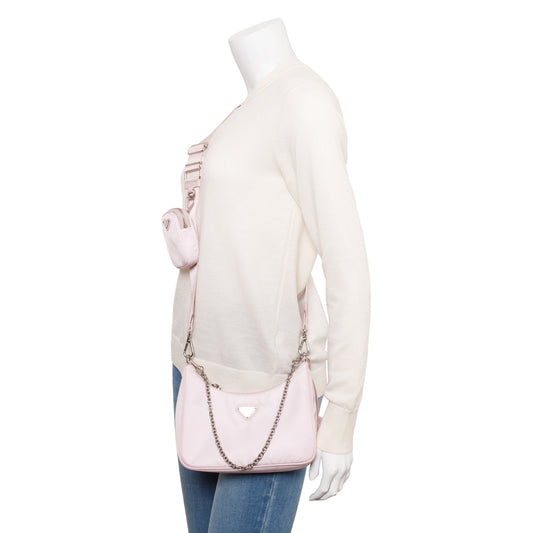 Prada Pink Re-Edition 2005 Re-Nylon Shoulder Bag