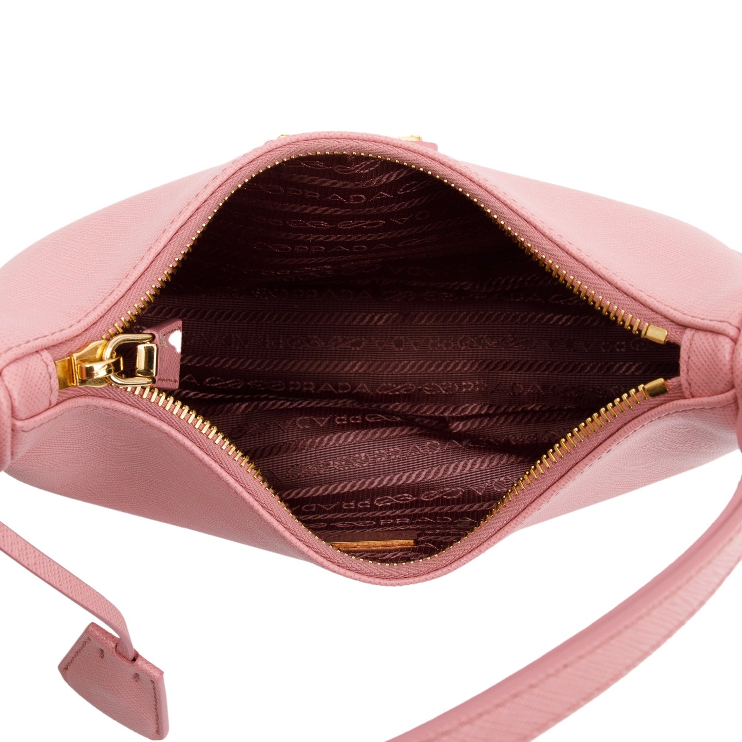 Prada Pink Re-Edition Saffiano Leather Mini Bag