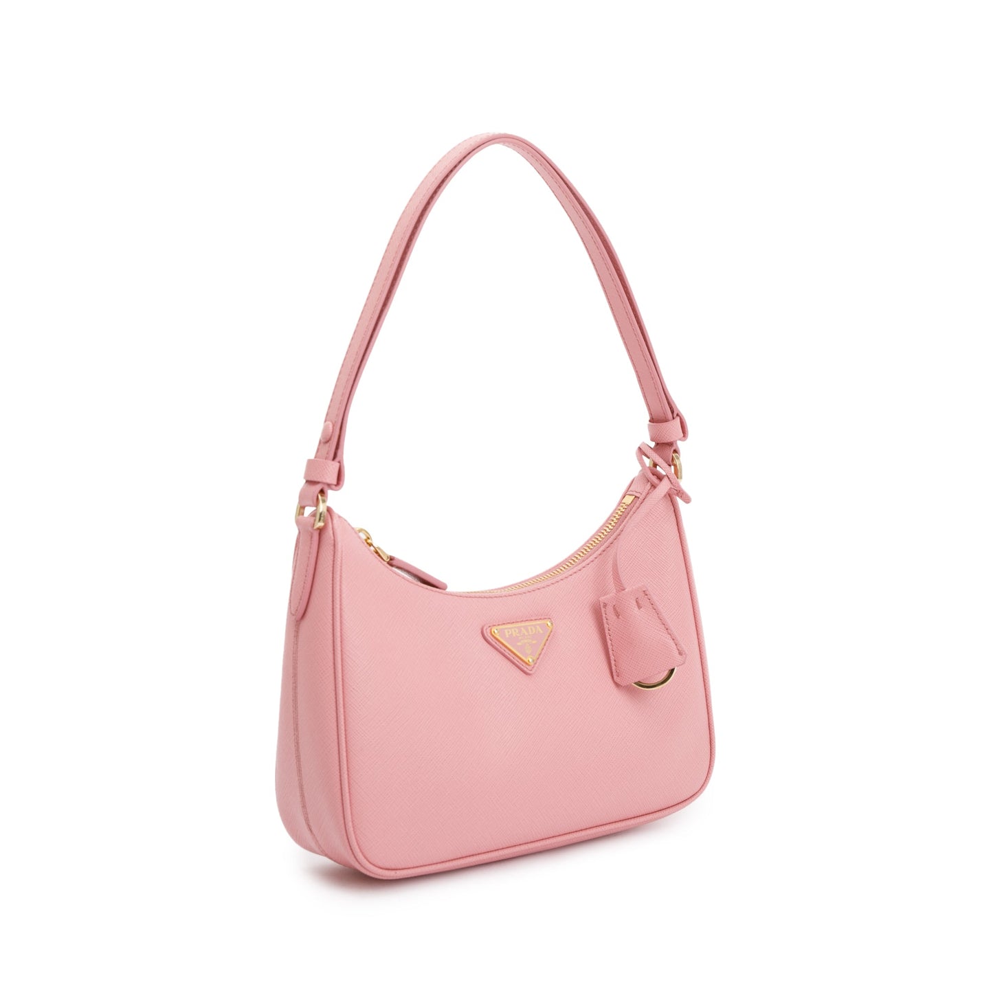Prada Pink Re-Edition Saffiano Leather Mini Bag