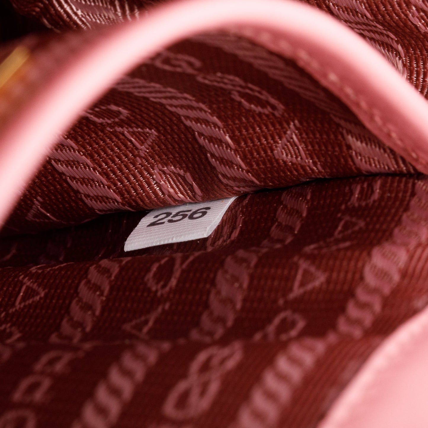Prada Pink Saffiano Lux Chain Shoulder Bag