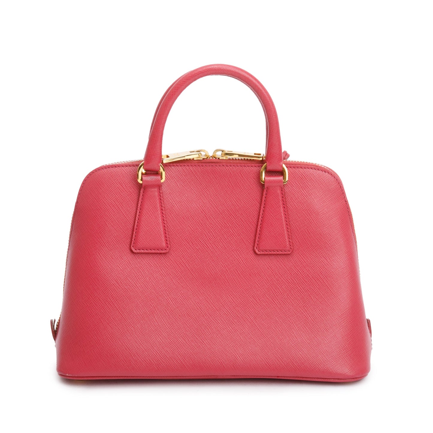 Prada Pink Saffiano Lux Small Promenade Tote