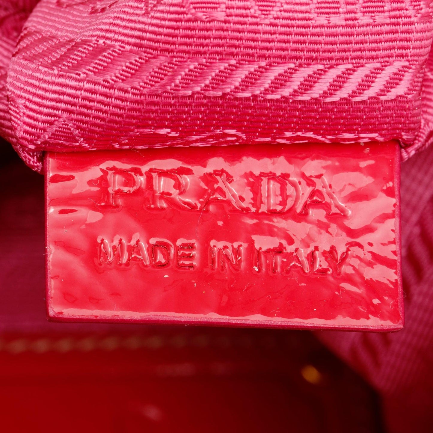 Prada Pink Venice-Trimmed Tessuto Nylon Sacca Shoulder Bag