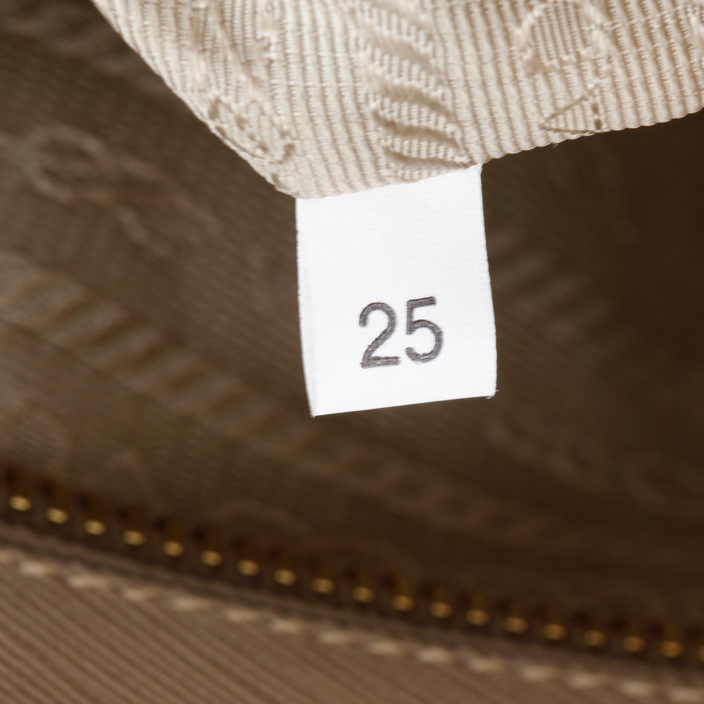 Prada Pomice Saffiano Leather Parabole Tote