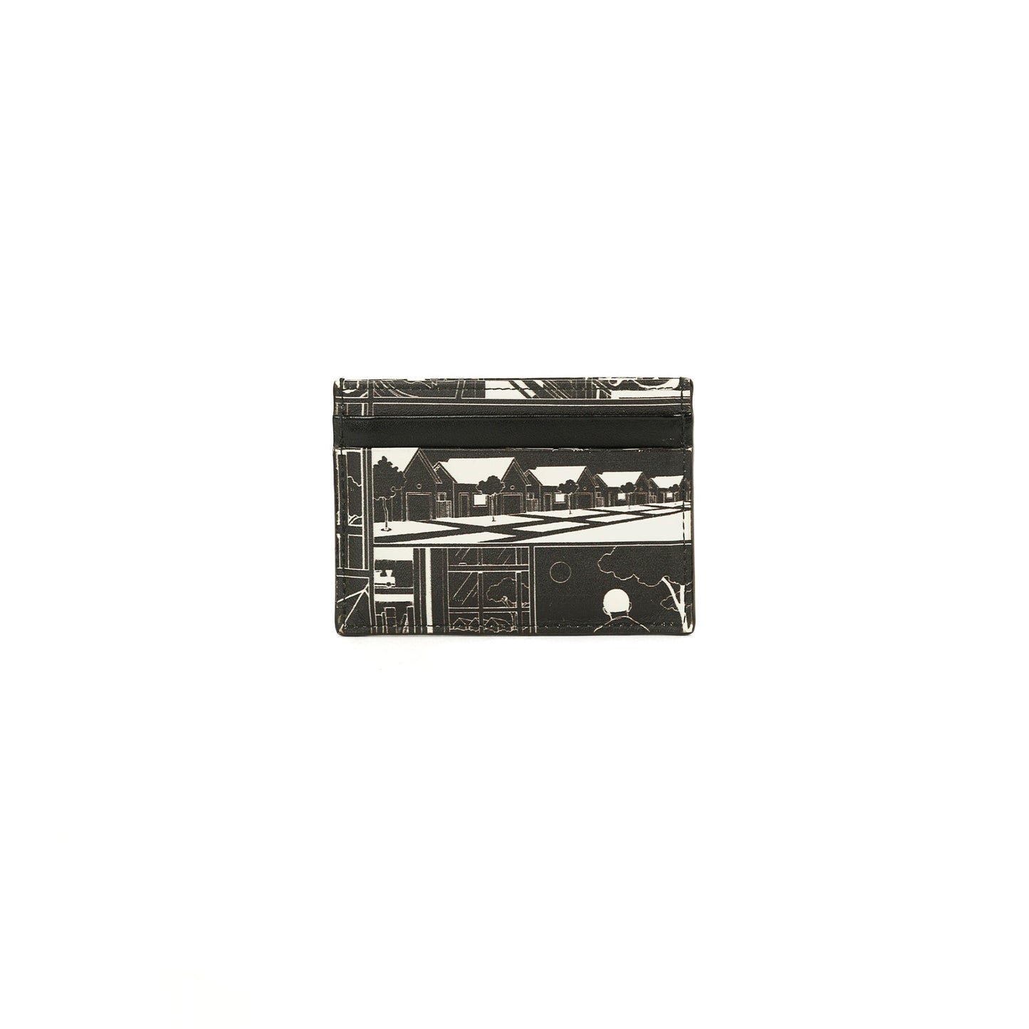 Prada Printed Leather Card Holder