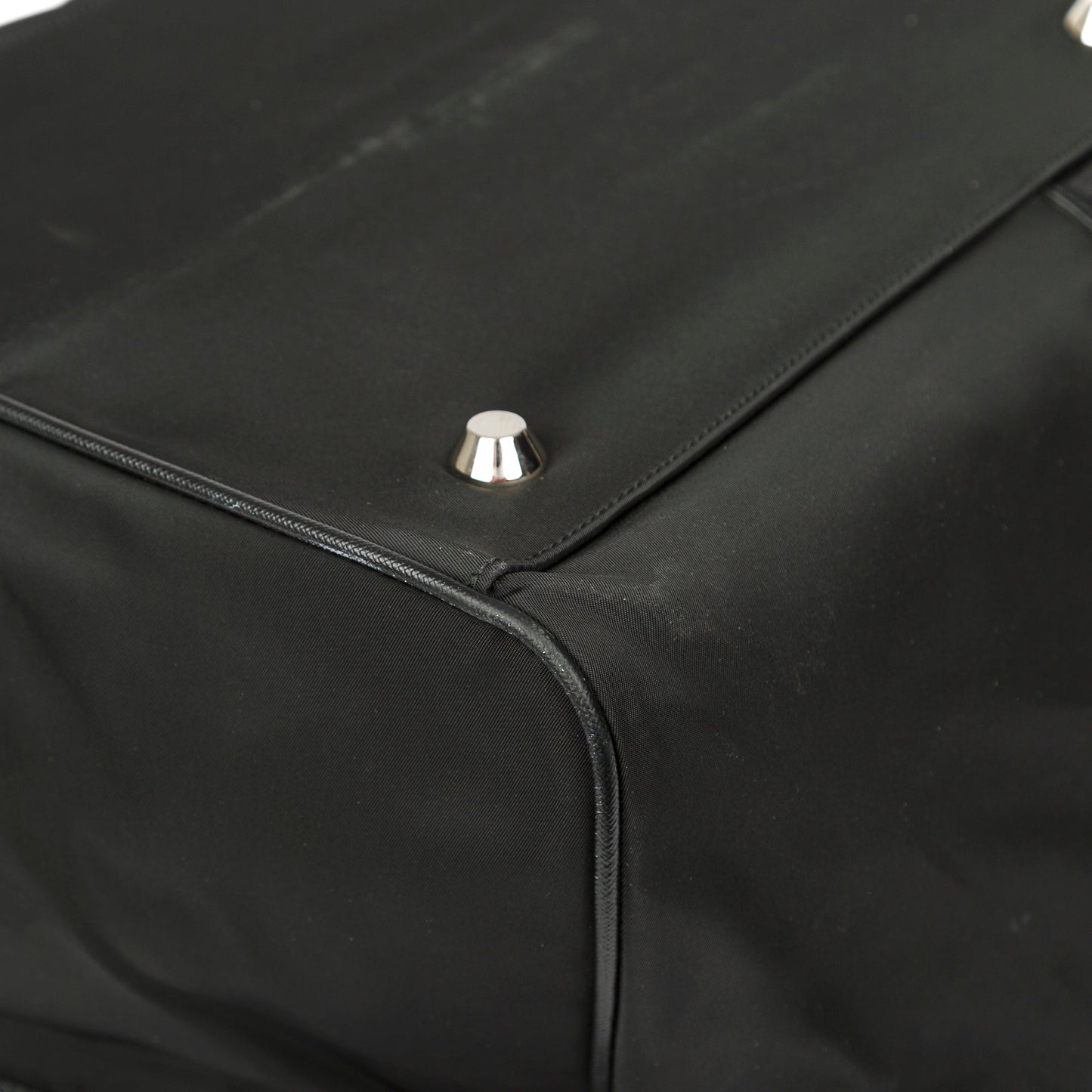 Prada Re-Nylon & Saffiano Leather Large Duffle Bag