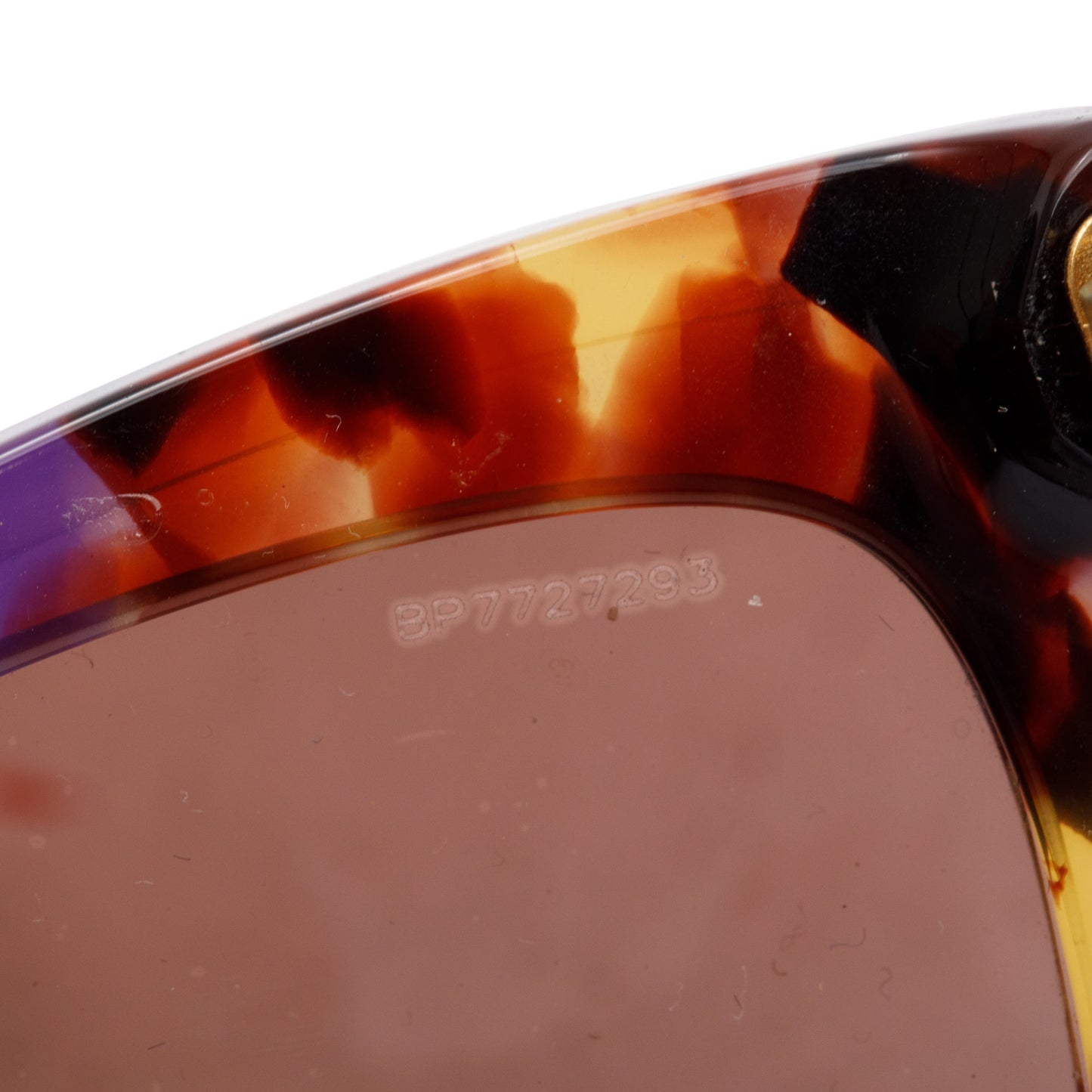 Prada SPR 16P Tortoise Acetate Cat-Eye Sunglasses