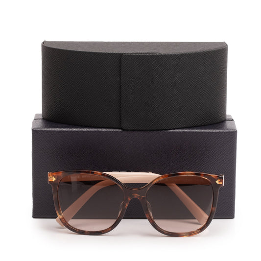 Prada SPR 22Z-F Pink/Tortoise Acetate Gradient Sunglasses