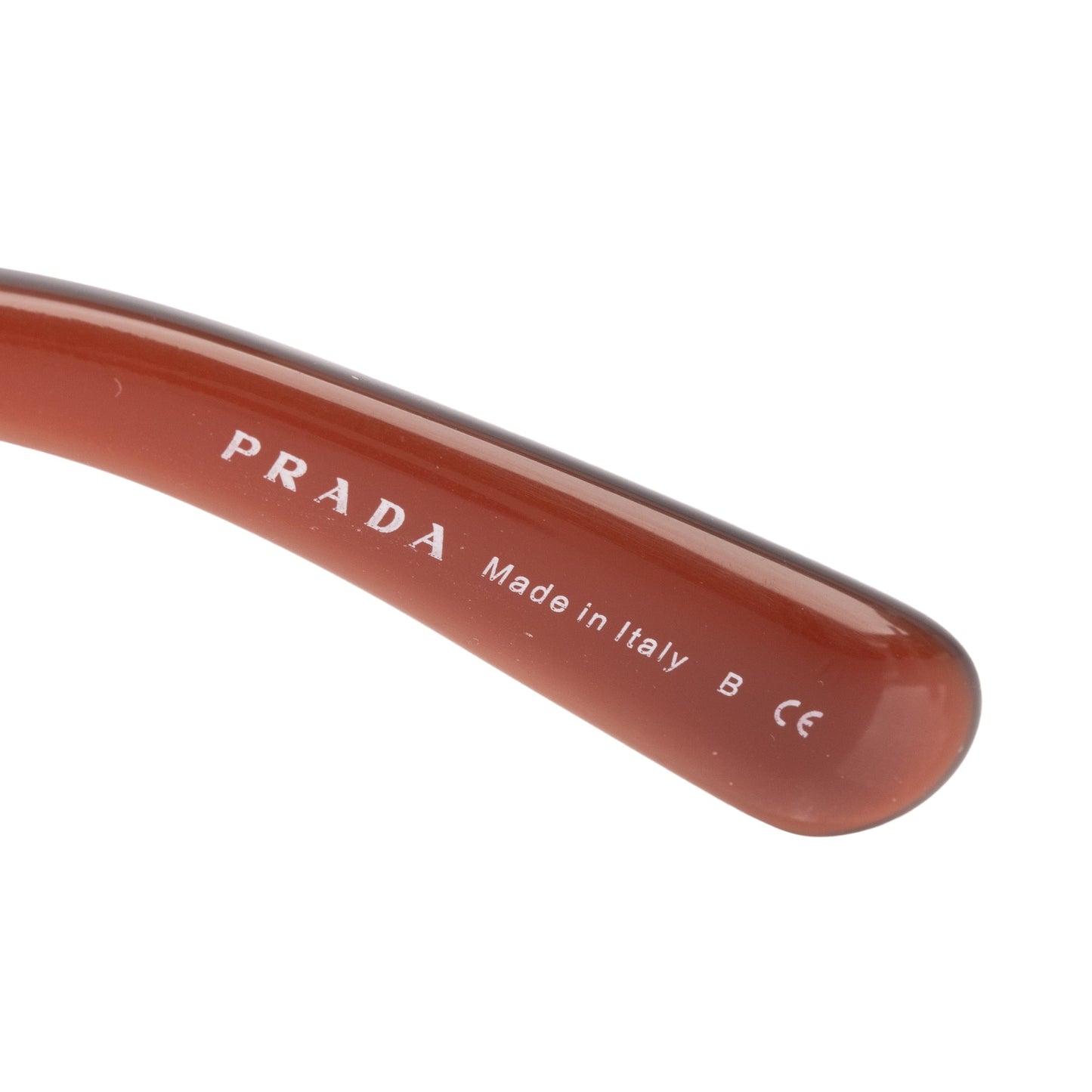 Prada SPR27O Purple Acetate Classic Spiral Sunglasses