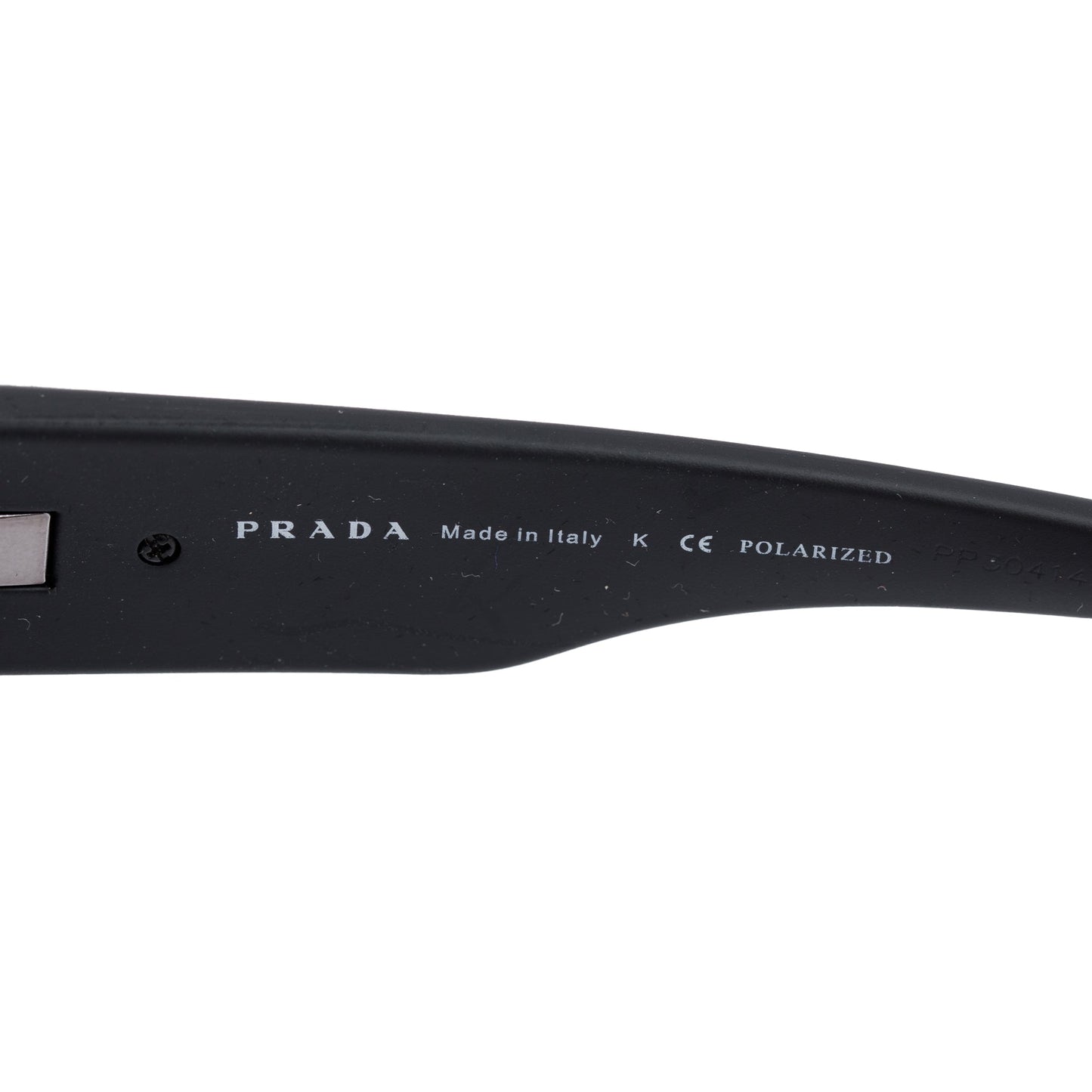 Prada SPS036 Black Linea Rossa Sport Shield Sunglasses